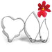 Burrageara Orchid Cutter Set of 3 by James Rosselle for gum paste and fondant sugar flowers