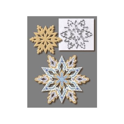 Snowflake Cookie Cutter 7 1/2 Inch - NY Cake | Cake Decorating & Baking Supplies