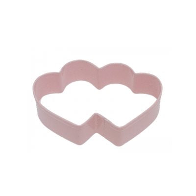 Double Heart Cookie Cutter Poly Resin 3 3/4 Inch - NY Cake | Cake Decorating & Baking Supplies