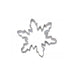 Snowflake Cookie Cutter 5 Inch - NY Cake | Cake Decorating & Baking Supplies