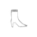 High Top Boot Cookie Cutter 5 1/4 Inch - NY Cake | Cake Decorating & Baking Supplies