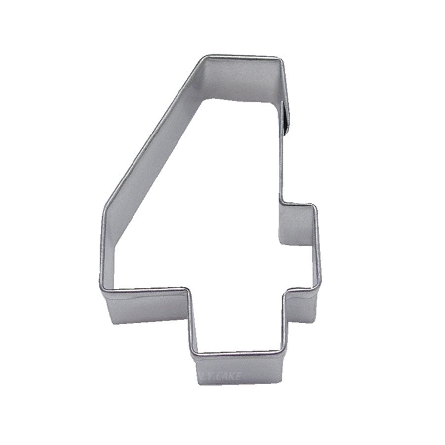 Number 4 Cookie Cutter 3 Inch — NYCake.com