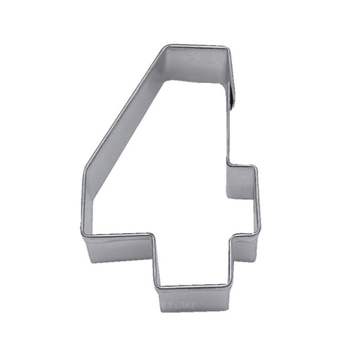 Number 4 Cookie Cutter 3 Inch - NY Cake | Cake Decorating & Baking Supplies