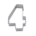 Number 4 Cookie Cutter 3 Inch - NY Cake | Cake Decorating & Baking Supplies