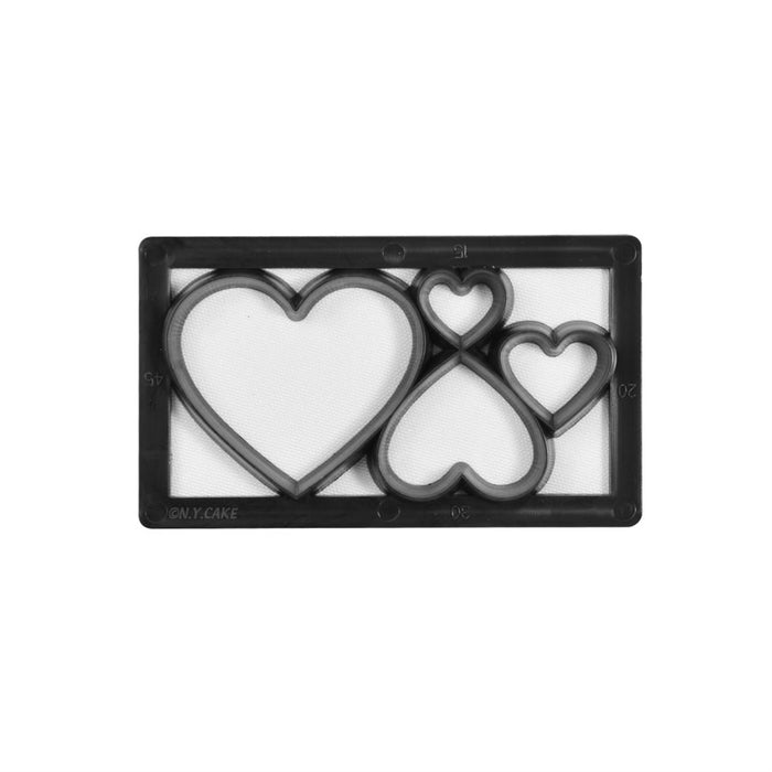 Heart Cutter Strip - NY Cake | Cake Decorating & Baking Supplies