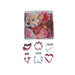 Mini Valentine Cookie Cutter Set Poly Resin 6 Pcs. - NY Cake | Cake Decorating & Baking Supplies