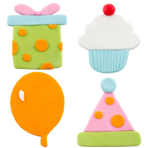 Cutie Cupcake Birthday Cookie Cutter Set 4 Pcs. - NY Cake | Cake Decorating & Baking Supplies