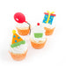 Cutie Cupcake Birthday Cookie Cutter Set 4 Pcs. - NY Cake | Cake Decorating & Baking Supplies