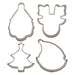 Cutie Cupcake Christmas Cookie Cutter Set 4 Pcs. - NY Cake | Cake Decorating & Baking Supplies