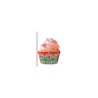 Candy Canes Standard Cupcake Baking Cup Liner -Pack of 500 - NY Cake | Cake Decorating & Baking Supplies