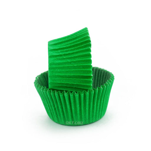 Green Standard Cupcake Baking Cup Liner -Pack of 32 - NY Cake | Cake Decorating & Baking Supplies