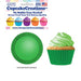 Green Standard Cupcake Baking Cup Liner -Pack of 32 - NY Cake | Cake Decorating & Baking Supplies