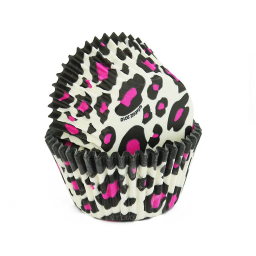 Pink Leopard Standard Cupcake Baking Cup Liner -Pack of 500 - NY Cake | Cake Decorating & Baking Supplies