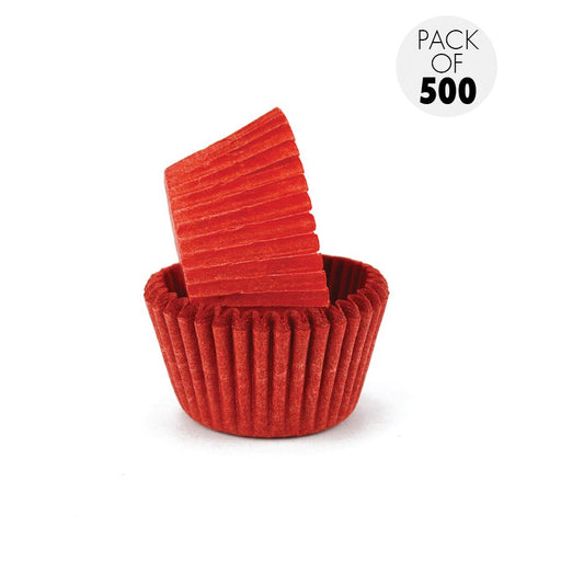 Red Candy Cup-Pack of 500 - NY Cake | Cake Decorating & Baking Supplies