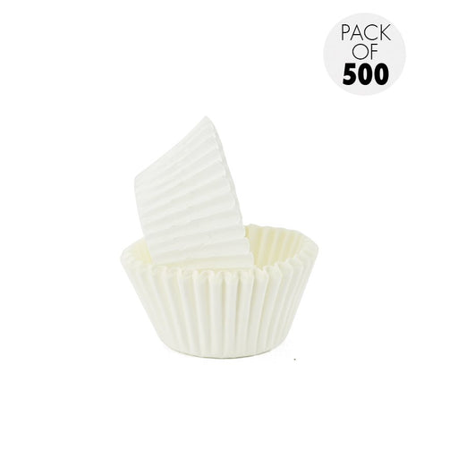 White Candy Cup-Pack of 500 - NY Cake | Cake Decorating & Baking Supplies