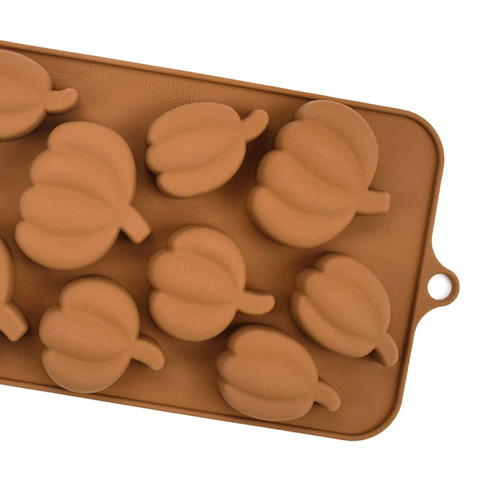 Pumpkin Silicone Chocolate Mold - NY Cake | Cake Decorating & Baking Supplies