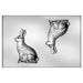 3D Bunny Chocolate Candy Mold- 8 Inch - NY Cake | Cake Decorating & Baking Supplies