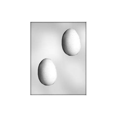 3D Egg Chocolate Candy Mold 4 Inch - NY Cake | Cake Decorating & Baking Supplies