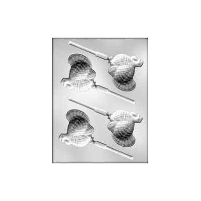 Turkey Lollipop Chocolate Candy Mold 2 3/4 Inch - NY Cake | Cake Decorating & Baking Supplies