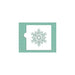 Retro Snowflake Cookie Stencil - NY Cake | Cake Decorating & Baking Supplies