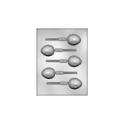 Egg with Flower Lollipop Chocolate Candy Mold 2 Inch - NY Cake | Cake Decorating & Baking Supplies