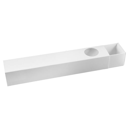 White Macaron Box Holds 12 - NY Cake | Cake Decorating & Baking Supplies