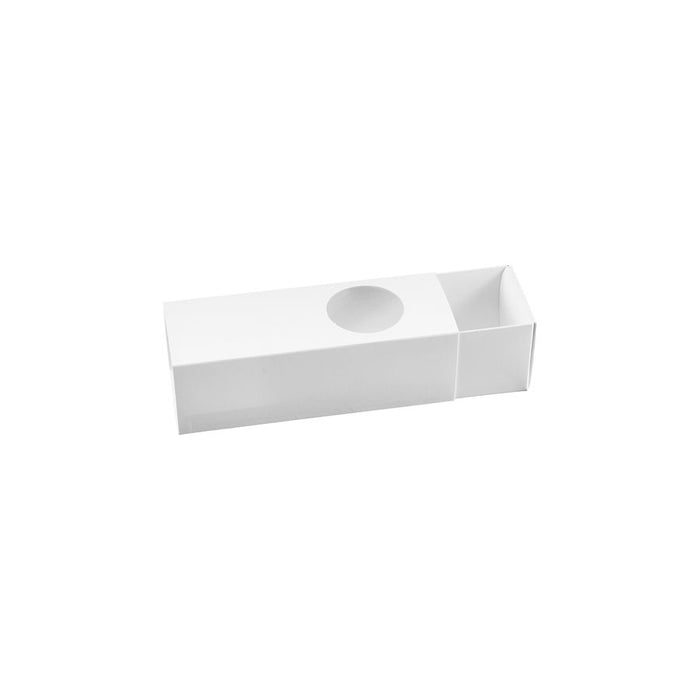 White Macaron Box Holds 6 - NY Cake | Cake Decorating & Baking Supplies