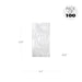 Clear cellophane treat bags 2 1/2 x 4 1/4 inch pack of 100 for candy cookies chocolates and bakery packaging made in USA