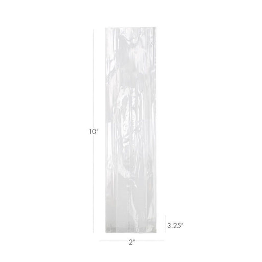 pretzel rod bags 2x10 clear