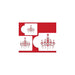 Chandelier cake stencil set with three sizes for elegant cake decorating