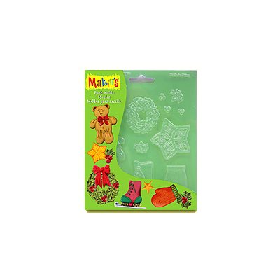 Makin’s Christmas décor fondant push mold for holiday cake decorating