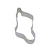 Christmas stocking cookie cutter 4 1/2 inch tinplated steel