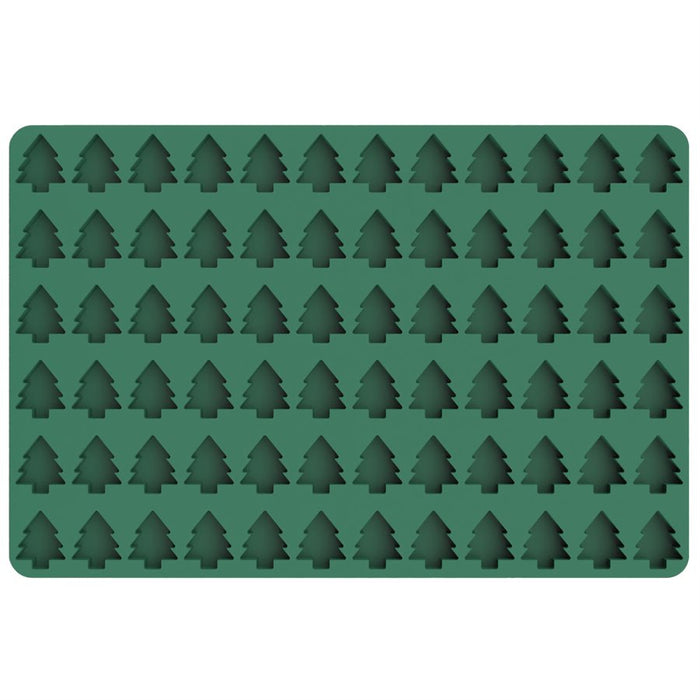 Christmas tree silicone mold 72 cavity candy and chocolate mold