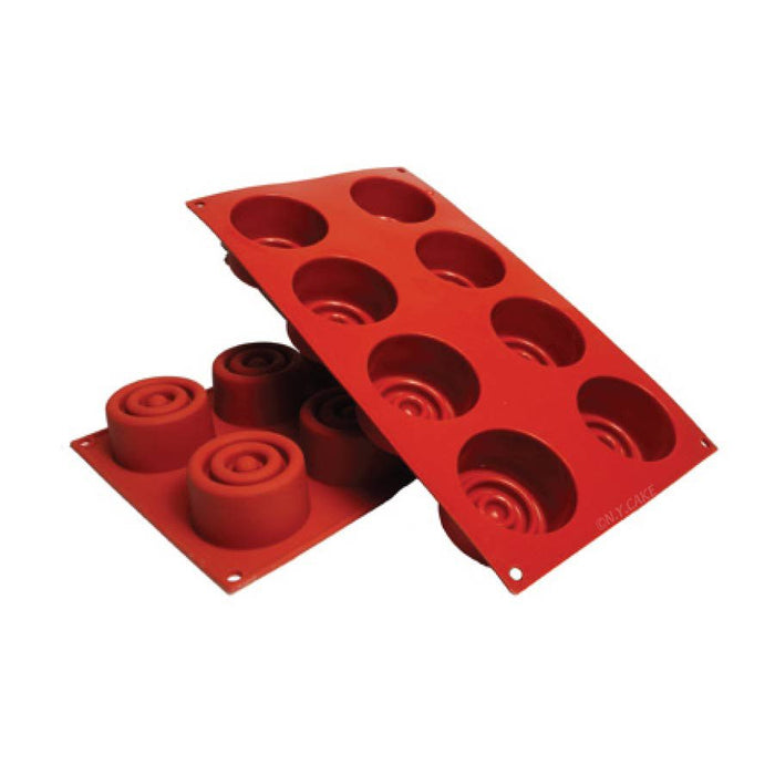 cinnamon roll silicone mold