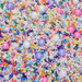 Colorful Cosmic Crunch sprinkle mix featuring assorted sprinkles, pearls, and candy decorations for cakes, cupcakes, cookies, and desserts.
