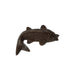 6-cavity koi fish polycarbonate chocolate mold for creating detailed fish-shaped chocolates and candies.