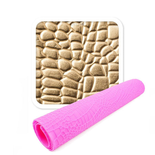 crocodile alligator fondant impression mat reptile texture silicone cake tool