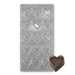 15-cavity curved heart polycarbonate chocolate mold for making detailed heart-shaped chocolates and candies.
