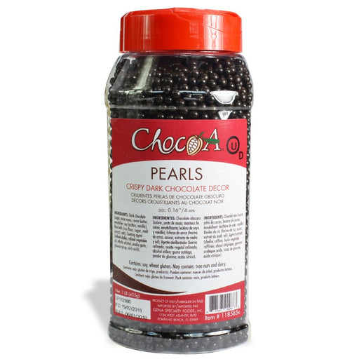 Dark Chocolate Pearls 4mm - NY Cake | Cake Decorating & Baking Supplies