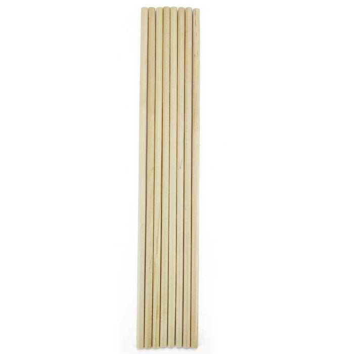 Wooden Dowel Rods 12 Inch x 1/4 dia. - NY Cake | Cake Decorating & Baking Supplies