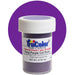 TruColor Deep Purple natural gel paste food coloring for buttercream, fondant, cakes, cookies, macarons, and dessert decorating.