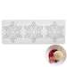Diamond snowflake lace tuile silicone mold
