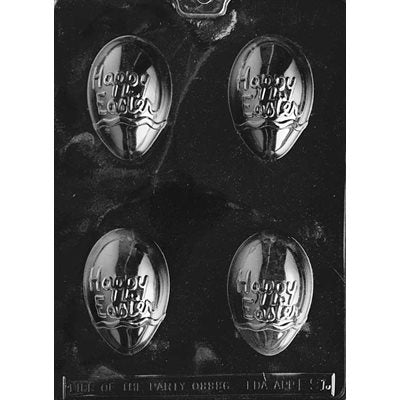 Happy Easter Egg Chocolate Candy Mold - NY Cake | Cake Decorating & Baking Supplies