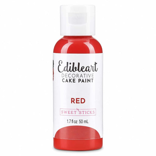 Large Red Edible Art Paint By Sweet Sticks - NY Cake | Cake Decorating & Baking Supplies