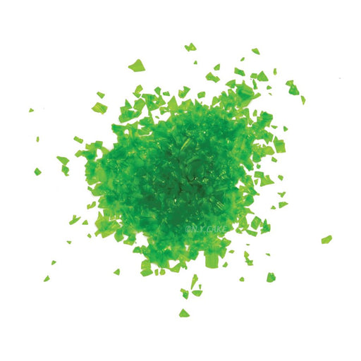 Edible Glitter Green 1/4 Ounce - NY Cake | Cake Decorating & Baking Supplies