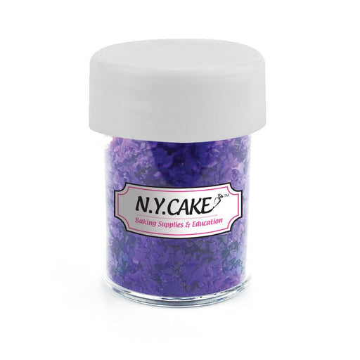 Edible Glitter Lavender 1/4 Ounce - NY Cake | Cake Decorating & Baking Supplies