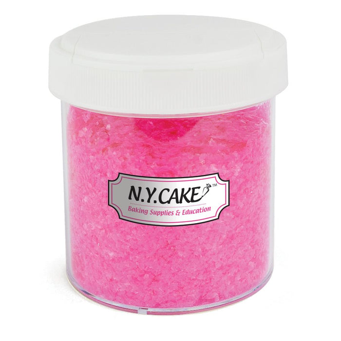 Pink Edible Glitter 4 Ounces - NY Cake | Cake Decorating & Baking Supplies