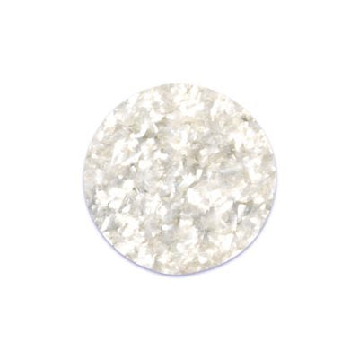 White Edible Glitter 4 Ounces - NY Cake | Cake Decorating & Baking Supplies