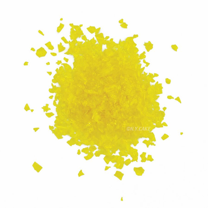 Yellow Edible Glitter 1/4 Ounce - NY Cake | Cake Decorating & Baking Supplies