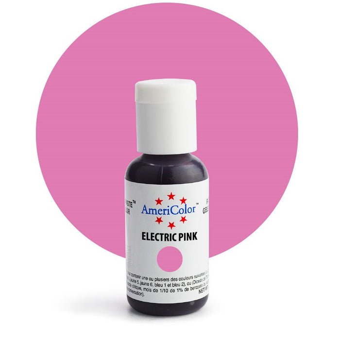AmeriColor Electric Pink Airbrush Food Color 0.65 oz bottle